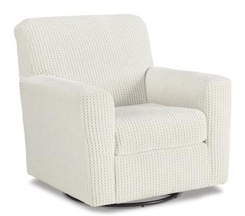 Herstow Swivel Glider Accent Chair - Coastal Roots Furniture (Courtenay, BC)