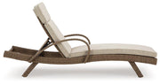 Beachcroft Outdoor Chaise Lounge with Cushion - Coastal Roots Furniture (Courtenay, BC)