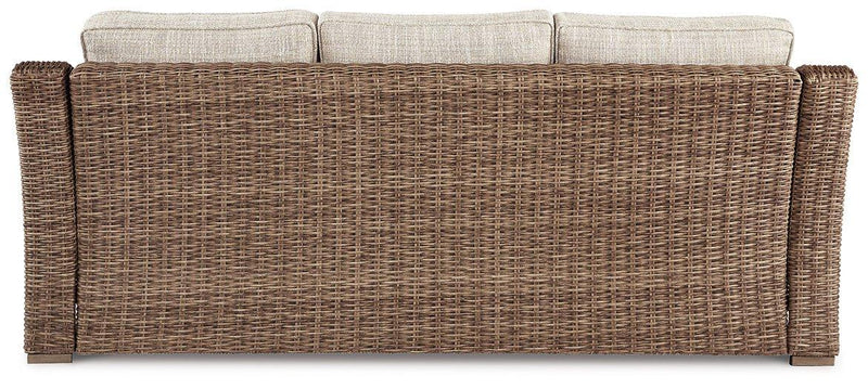 Beachcroft Outdoor Sofa with Cushion - Coastal Roots Furniture (Courtenay, BC)