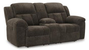 Frohn Reclining Loveseat with Console - Coastal Roots Furniture (Courtenay, BC)