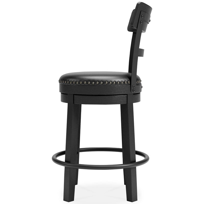 Valebeck Counter Height Bar Stool - Coastal Roots Furniture (Courtenay, BC)