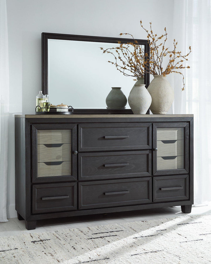 Foyland Dresser and Mirror - Coastal Roots Furniture (Courtenay, BC)