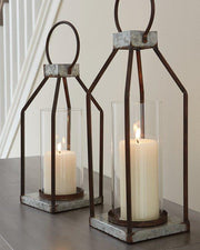 Diedrick Lantern (Set of 2) - Coastal Roots Furniture (Courtenay, BC)