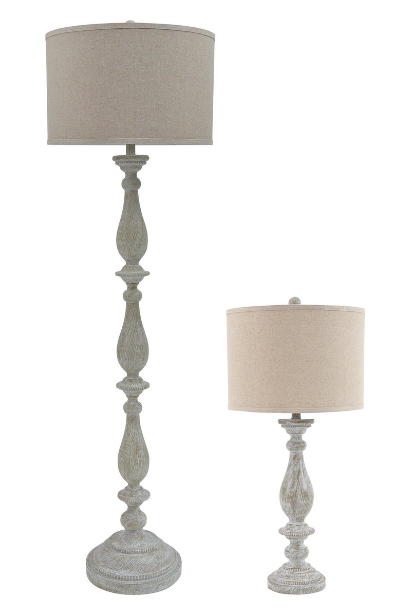 Bernadate Lamp Set - Coastal Roots Furniture (Courtenay, BC)