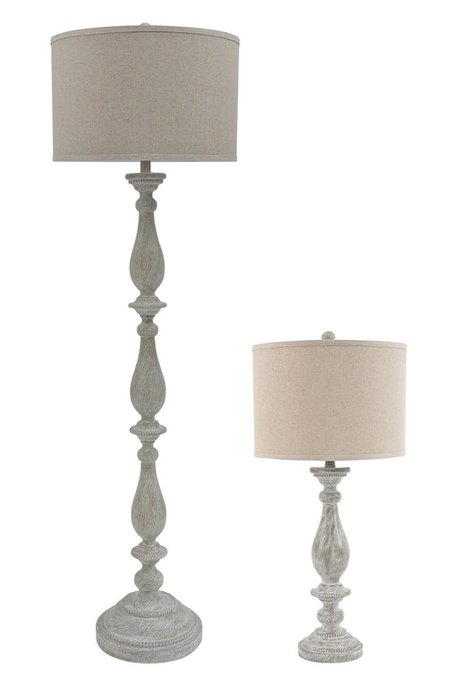 Bernadate Lamp Set - Coastal Roots Furniture (Courtenay, BC)