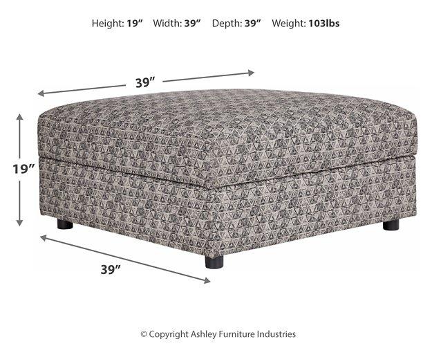 Kellway Ottoman With Storage - Coastal Roots Furniture (Courtenay, BC)