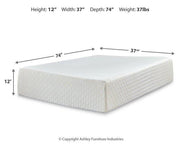 Chime 12 Inch Memory Foam Mattress in a Box - Coastal Roots Furniture (Courtenay, BC)