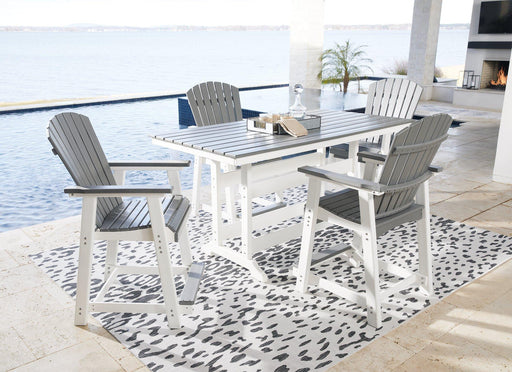 Transville Outdoor Dining Set - Coastal Roots Furniture (Courtenay, BC)