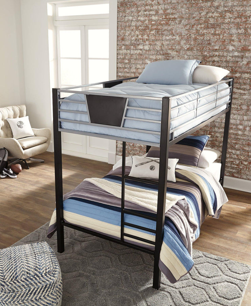 Dinsmore Bunk Bed with Ladder - Coastal Roots Furniture (Courtenay, BC)