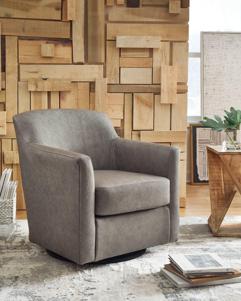 Bradney Swivel Accent Chair - Coastal Roots Furniture (Courtenay, BC)