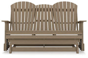 Hyland wave Outdoor Glider Loveseat - Coastal Roots Furniture (Courtenay, BC)
