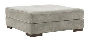 Bayless Oversized Accent Ottoman - Coastal Roots Furniture (Courtenay, BC)