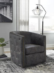 Brentlow Swivel Accent Chair - Coastal Roots Furniture (Courtenay, BC)