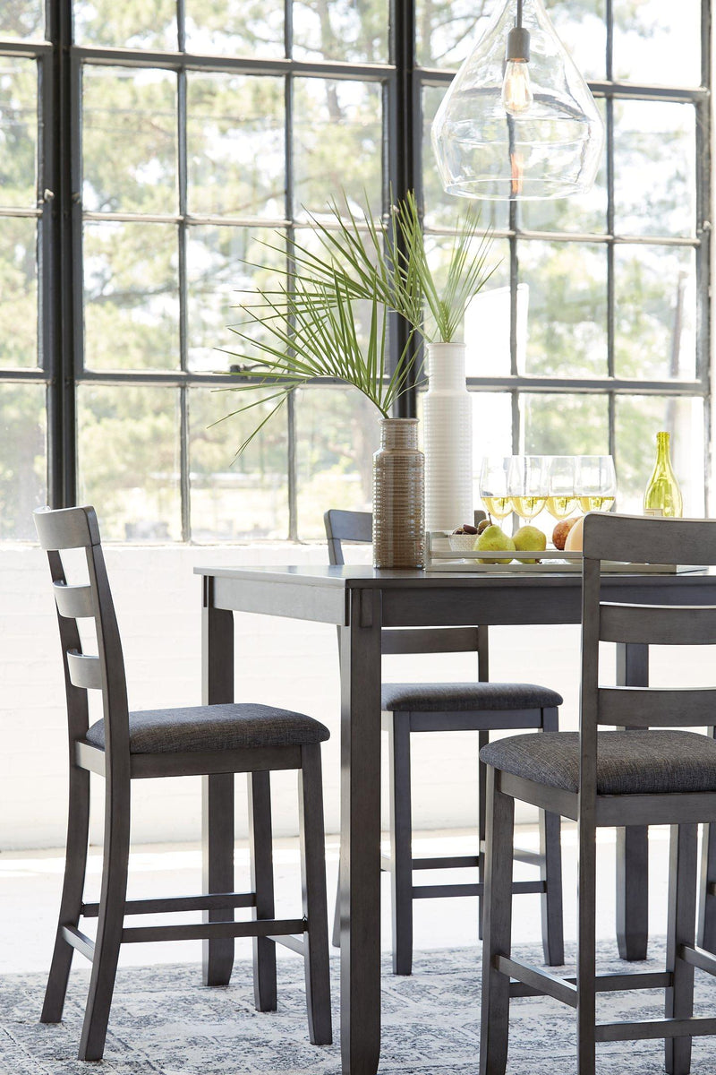 Bridson Counter Height Dining Table and Bar Stools (Set of 5) - Coastal Roots Furniture (Courtenay, BC)