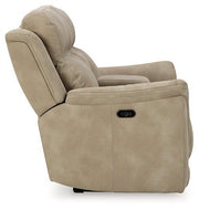 Next-Gen DuraPella Power Reclining Loveseat with Console - Coastal Roots Furniture (Courtenay, BC)