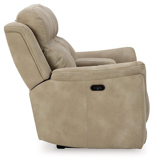Next-Gen DuraPella Power Reclining Loveseat with Console - Coastal Roots Furniture (Courtenay, BC)