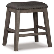 Caitbrook Counter Height Upholstered Bar Stool - Coastal Roots Furniture (Courtenay, BC)