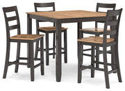 Gesthaven Counter Height Dining Table and 4 Barstools (Set of 5) - Coastal Roots Furniture (Courtenay, BC)