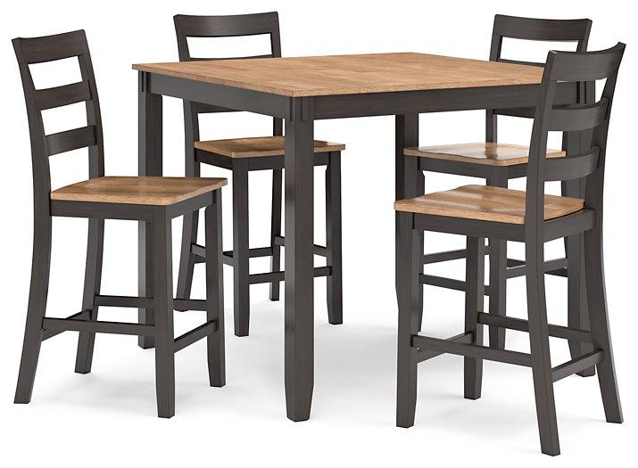 Gesthaven Counter Height Dining Table and 4 Barstools (Set of 5) - Coastal Roots Furniture (Courtenay, BC)