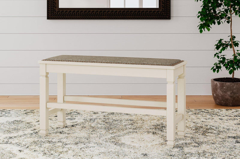 Bolanburg Counter Height Dining Bench - Coastal Roots Furniture (Courtenay, BC)