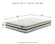 Chime 10 Inch Hybrid Mattress Package - Coastal Roots Furniture (Courtenay, BC)