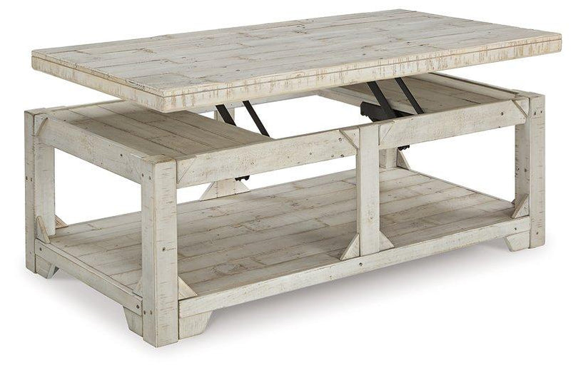 Fregine Coffee Table with Lift Top - Coastal Roots Furniture (Courtenay, BC)