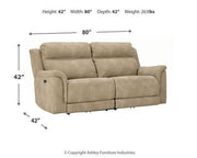 Next-Gen DuraPella Power Reclining Sofa - Coastal Roots Furniture (Courtenay, BC)