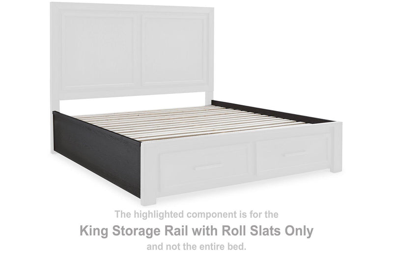 Foyland Panel Storage Bed - Coastal Roots Furniture (Courtenay, BC)