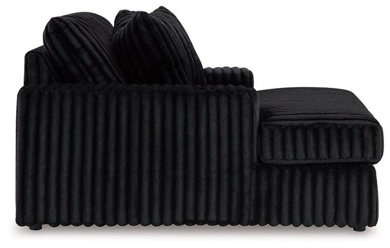 Midnight-Madness Oversized Chaise - Coastal Roots Furniture (Courtenay, BC)