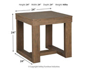 Cariton End Table - Coastal Roots Furniture (Courtenay, BC)