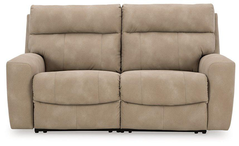 Next-Gen DuraPella Power Reclining Sectional Loveseat - Coastal Roots Furniture (Courtenay, BC)