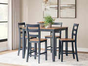 Gesthaven Counter Height Dining Table and 4 Barstools (Set of 5) - Coastal Roots Furniture (Courtenay, BC)