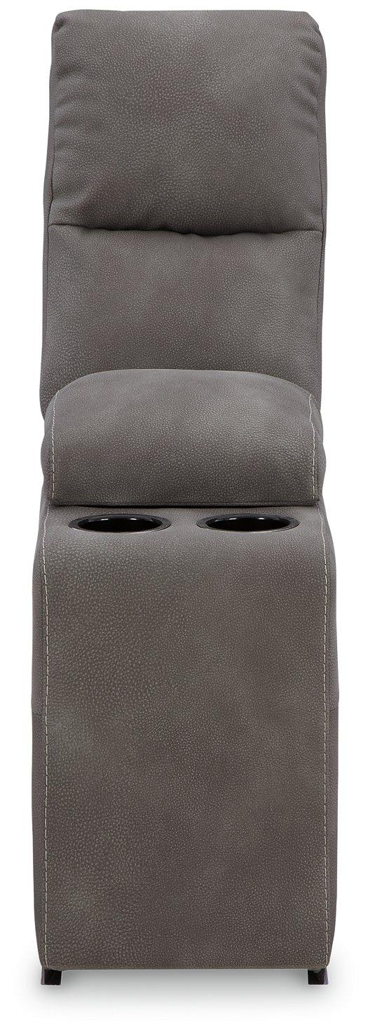 Next-Gen DuraPella Power Reclining Sectional Loveseat with Console - Coastal Roots Furniture (Courtenay, BC)