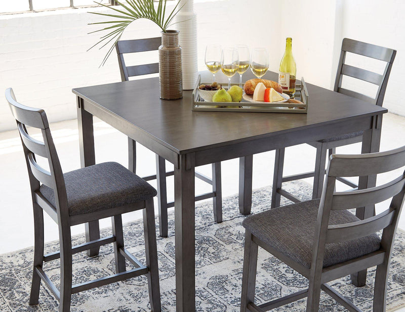 Bridson Counter Height Dining Table and Bar Stools (Set of 5) - Coastal Roots Furniture (Courtenay, BC)