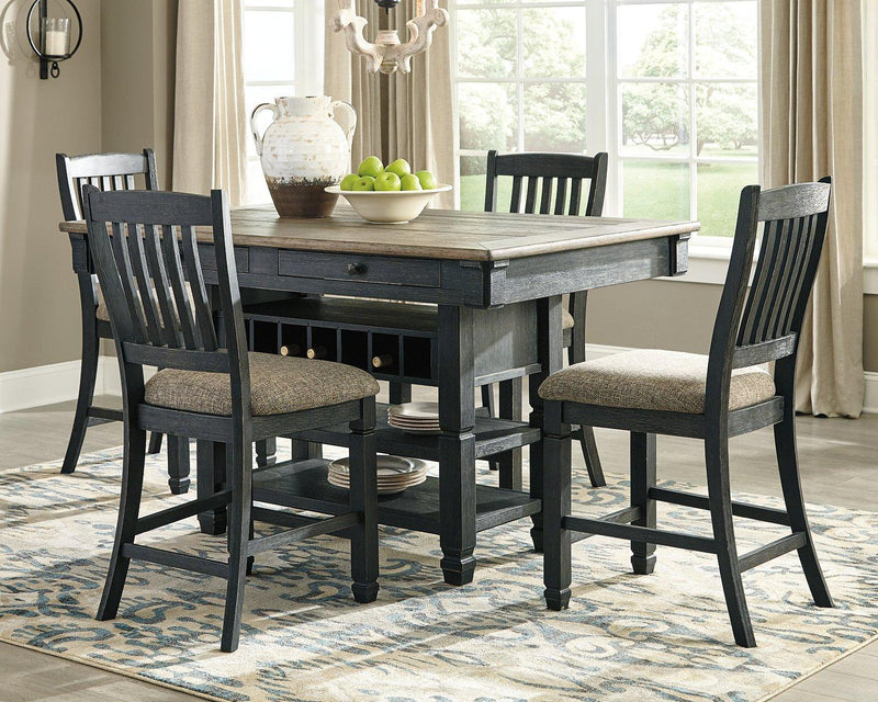 Tyler Creek Counter Height Dining Set - Coastal Roots Furniture (Courtenay, BC)