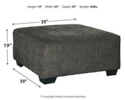 Ballinasloe Oversized Ottoman - Coastal Roots Furniture (Courtenay, BC)
