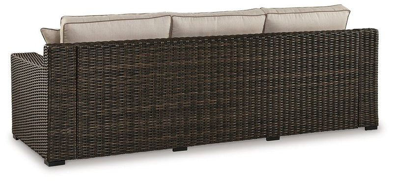 Coastline Bay Outdoor Sofa with Cushion - Coastal Roots Furniture (Courtenay, BC)