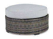 Harbor Court Ottoman with Cushion - Coastal Roots Furniture (Courtenay, BC)