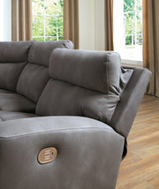 Next-Gen DuraPella Power Reclining Sectional Sofa - Coastal Roots Furniture (Courtenay, BC)