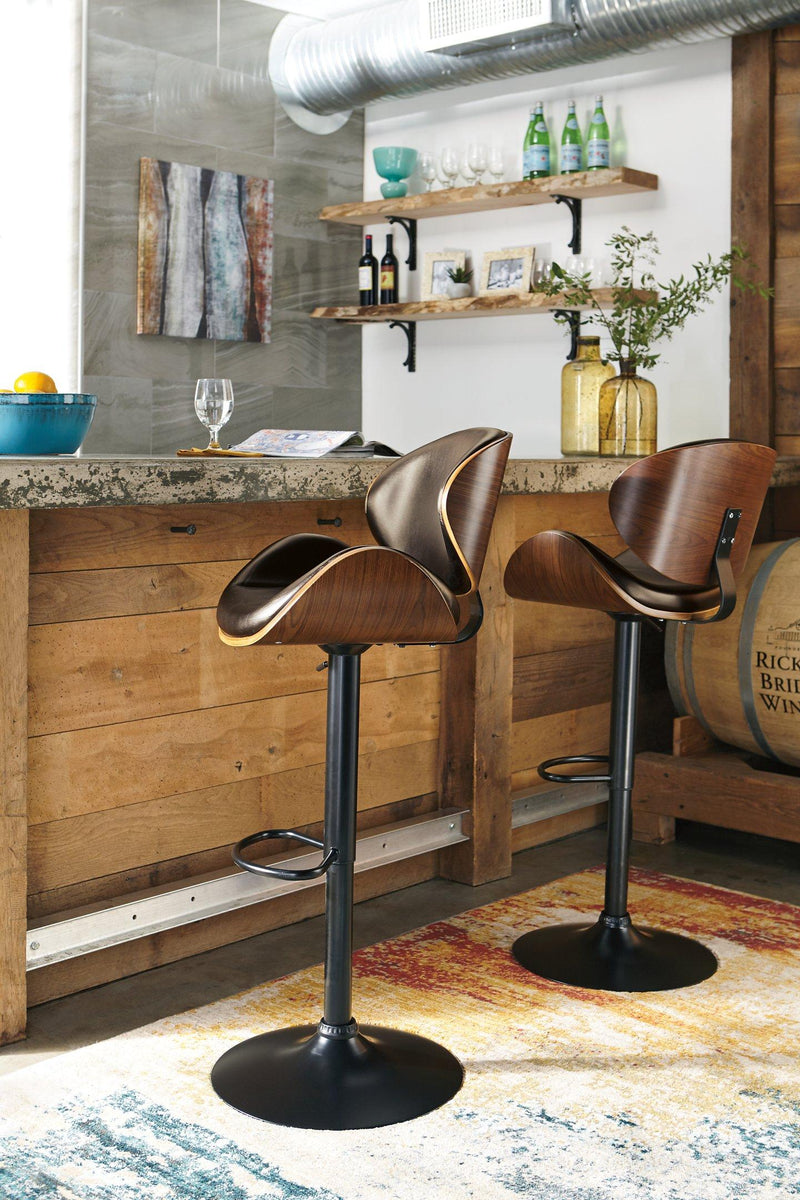 Bellatier Adjustable Height Bar Stool - Coastal Roots Furniture (Courtenay, BC)