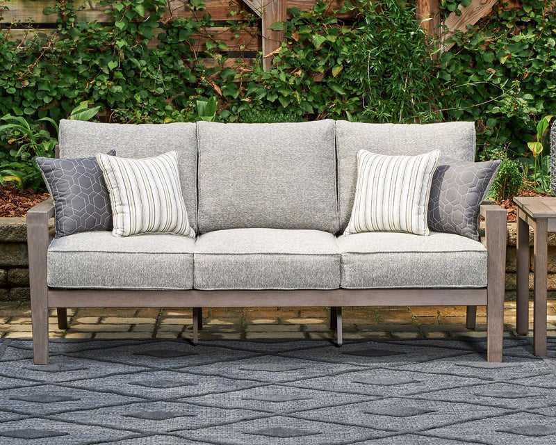 Hillside Barn Outdoor Sofa with Cushion - Coastal Roots Furniture (Courtenay, BC)