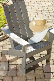 Visola Outdoor Adirondack Chair Set with End Table - Coastal Roots Furniture (Courtenay, BC)