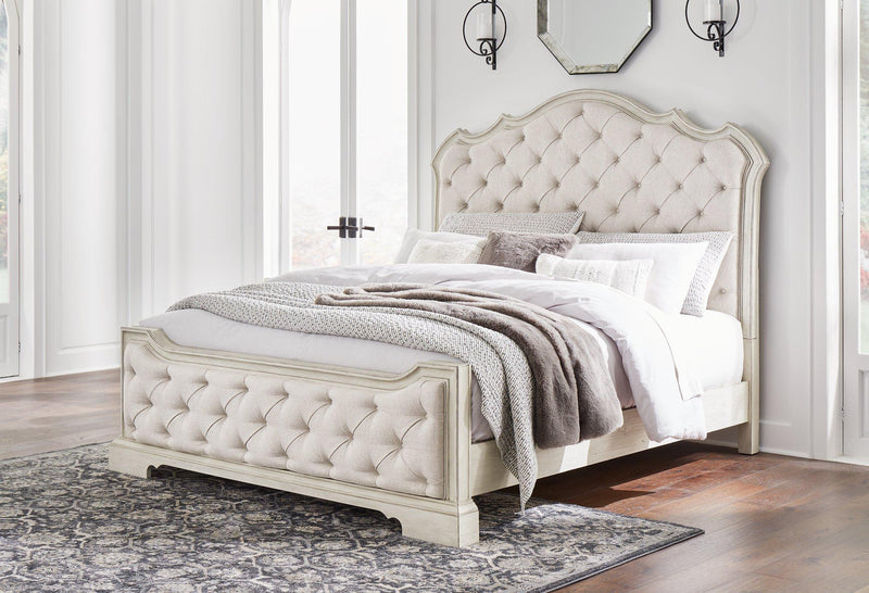 Arlendyne Upholstered Bed - Coastal Roots Furniture (Courtenay, BC)