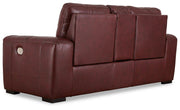 Alessandro Power Reclining Loveseat with Console - Coastal Roots Furniture (Courtenay, BC)