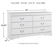 Anarasia Dresser and Mirror - Coastal Roots Furniture (Courtenay, BC)