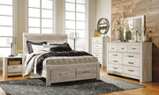 Bellaby Bed with 2 Storage Drawers - Coastal Roots Furniture (Courtenay, BC)