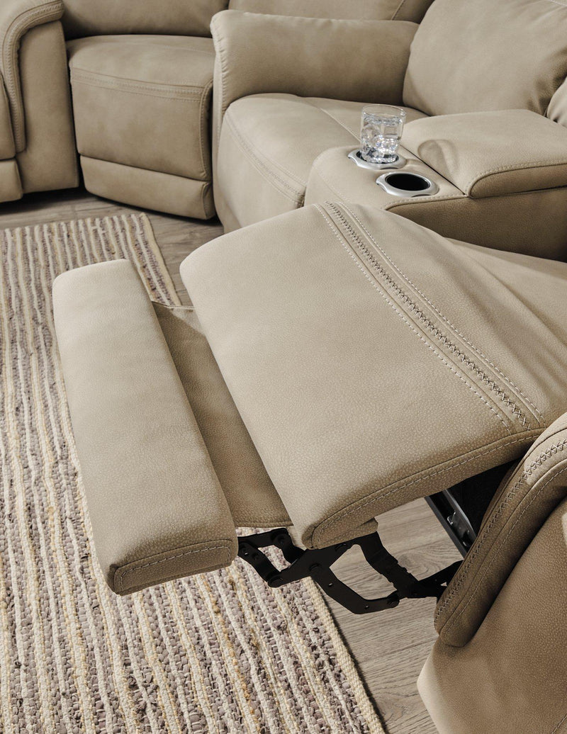 Next-Gen DuraPella Power Reclining Loveseat with Console - Coastal Roots Furniture (Courtenay, BC)