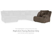 Top Tier Reclining Sectional with Chaise - Coastal Roots Furniture (Courtenay, BC)