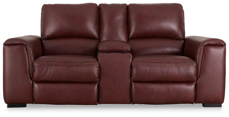 Alessandro Power Reclining Loveseat with Console - Coastal Roots Furniture (Courtenay, BC)