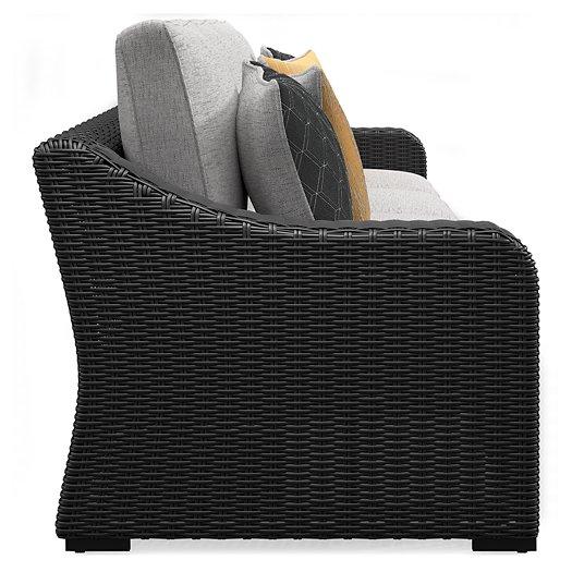 Beachcroft 2-Piece Outdoor Loveseat with Cushion - Coastal Roots Furniture (Courtenay, BC)